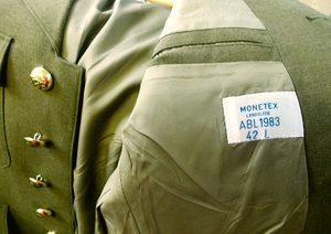 Dutch aka WWII USA Army Uniform Jacket  With Brass Buttons 