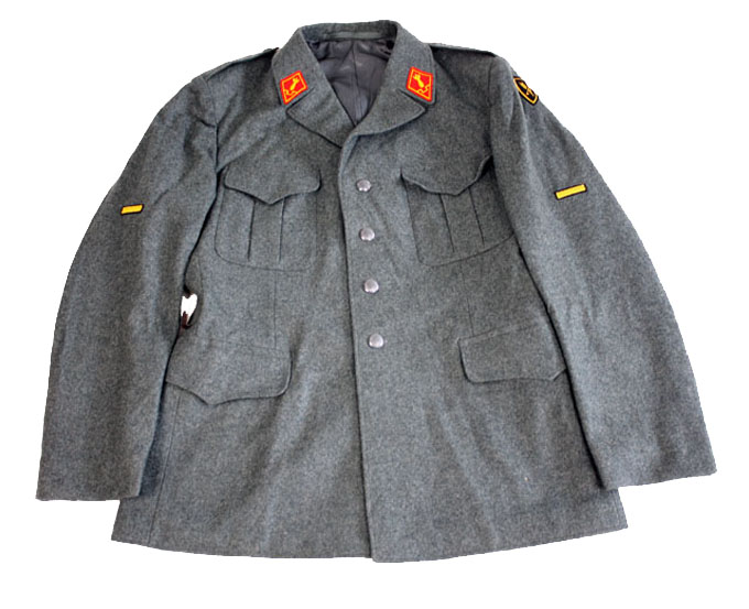 European Army Surplus- Swiss Wool Uniform Jacket JACH016-AV-BG